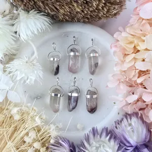 Lithium Quartz Tumbled Pendant