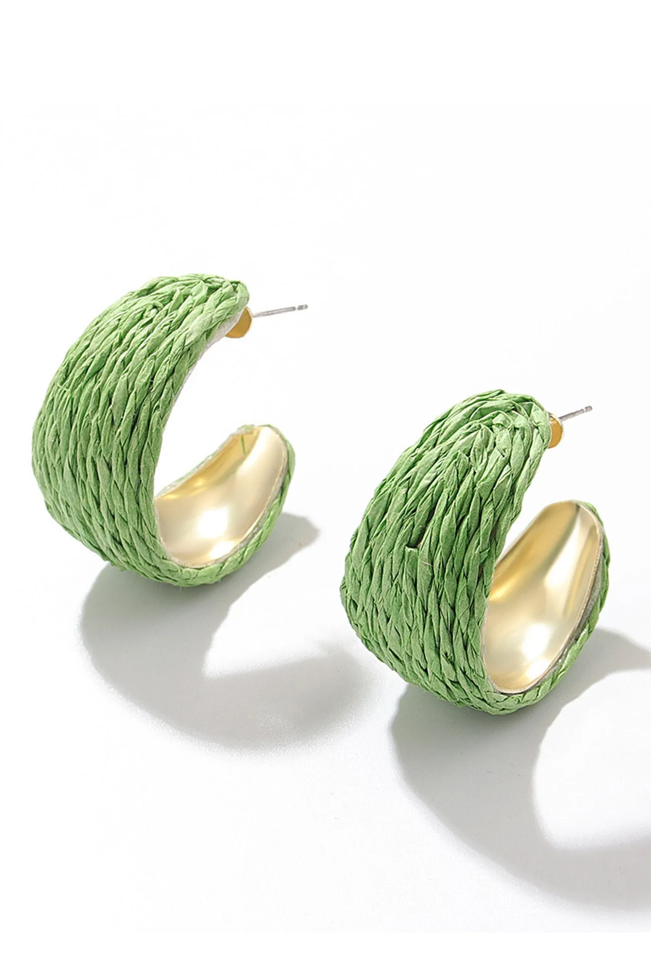 Loookus - Bohemian Raffia Handwoven Earrings