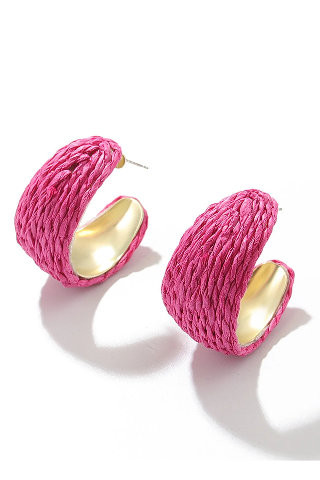 Loookus - Bohemian Raffia Handwoven Earrings