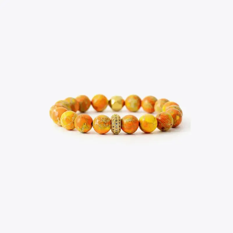 LOVCIA Natural Stone Beaded Bracelet