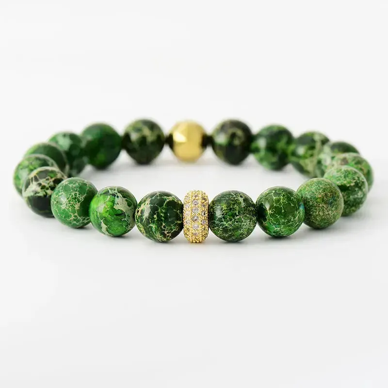 LOVCIA Natural Stone Beaded Bracelet