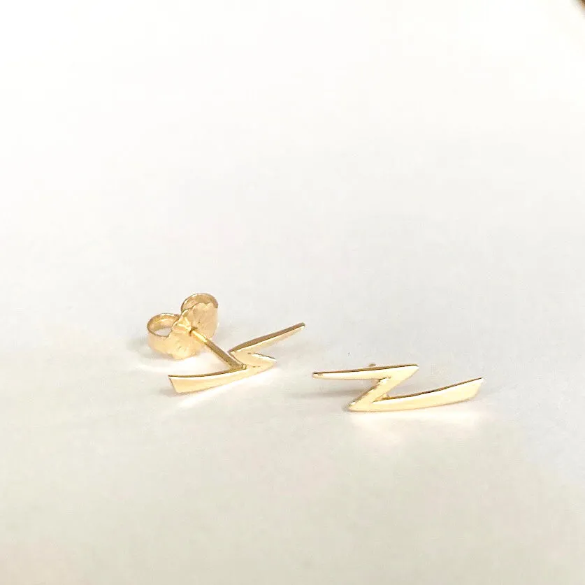 <!--ER941-->lightning bolt studs