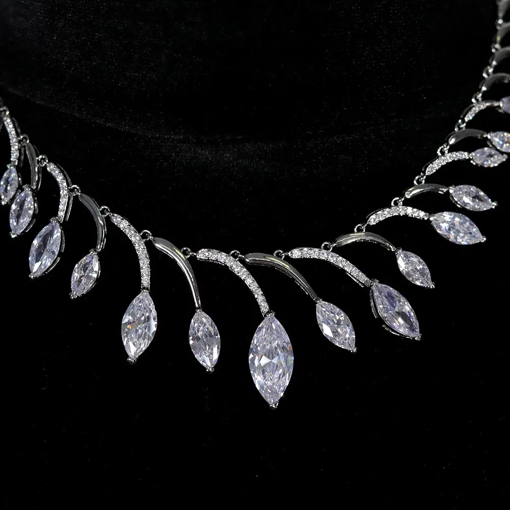 Luxury African Bridal Jewelry Set – Round Necklace and Earrings for Weddings and Parties