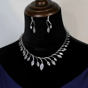 Luxury African Bridal Jewelry Set – Round Necklace and Earrings for Weddings and Parties
