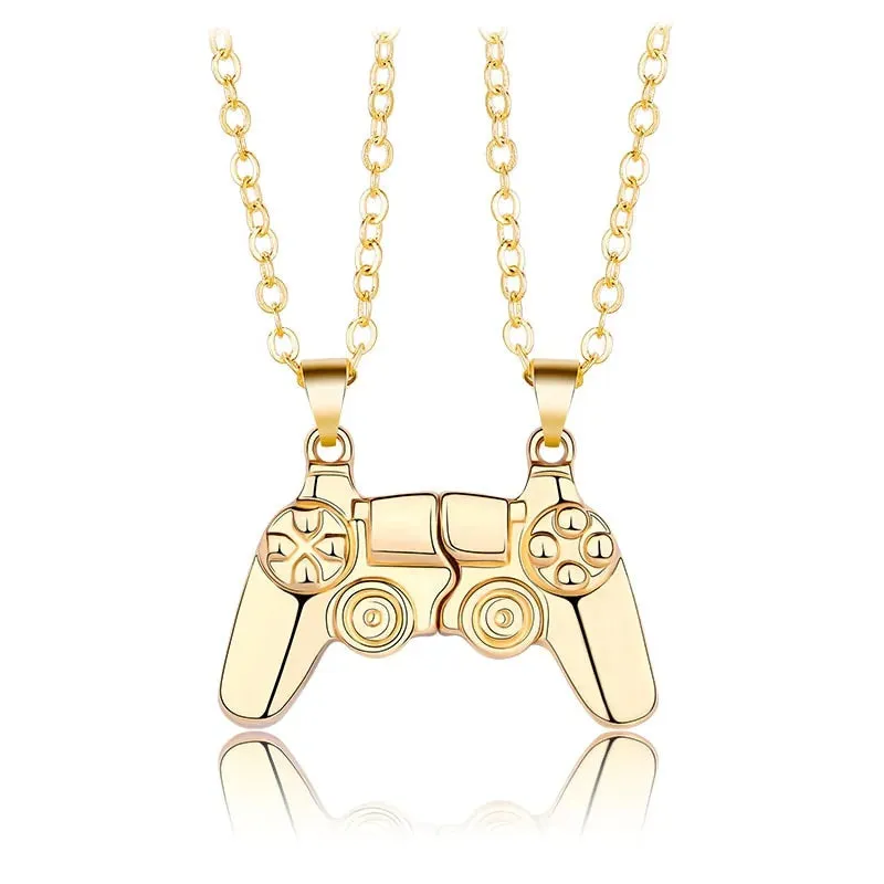 Magnetic Game  Controller Couple Necklace