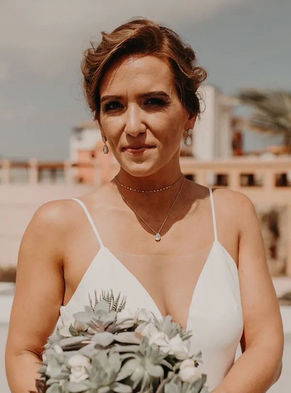 Margaux Teardrop Layered Necklace