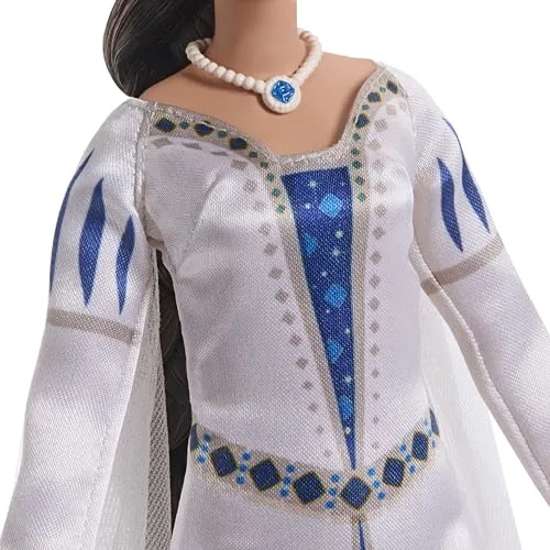 Mattel Disney Wish Queen Amaya of Rosas Fashion Doll, Posable Doll in Removable Outfit & Shoes with Accessories