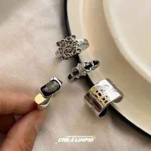 MAYTRENDS  - Elegant Creative Designer Rings Set
