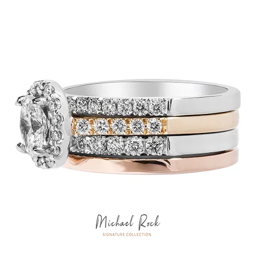 Michael Rock Signature Collection Yellow Gold Oval