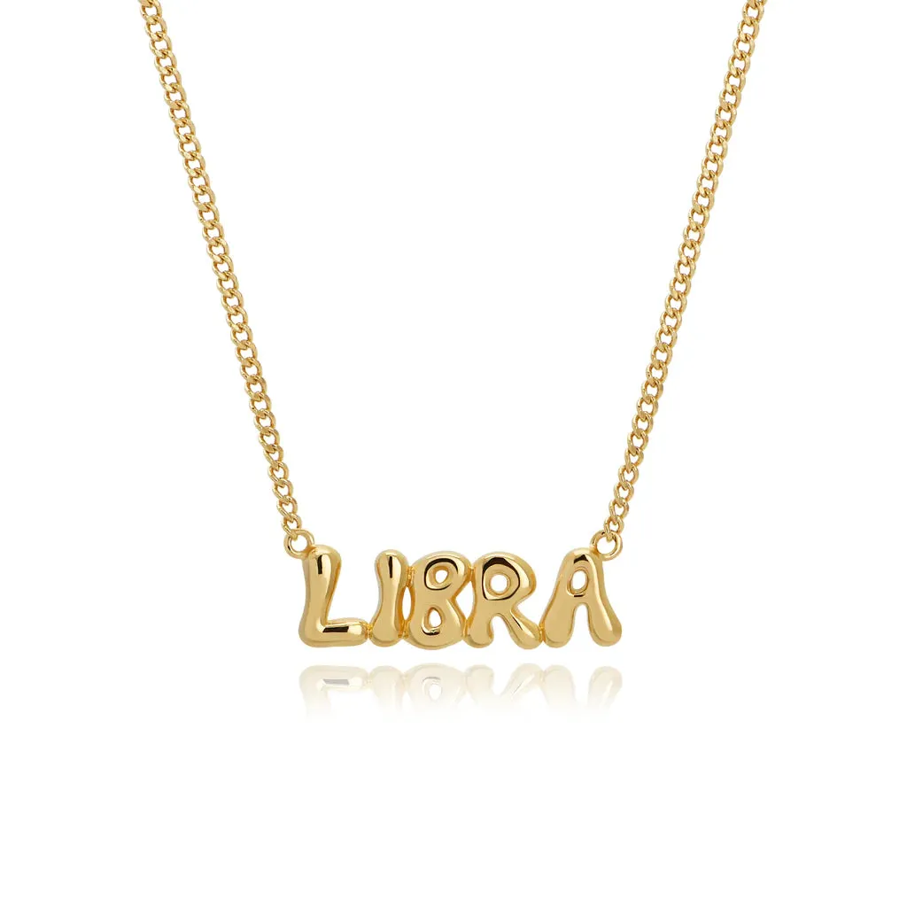 Mod   Jo Cosmo Bubble Zodiac Pendant Necklace - Multiple Options