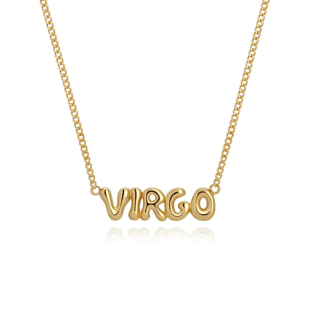 Mod   Jo Cosmo Bubble Zodiac Pendant Necklace - Multiple Options
