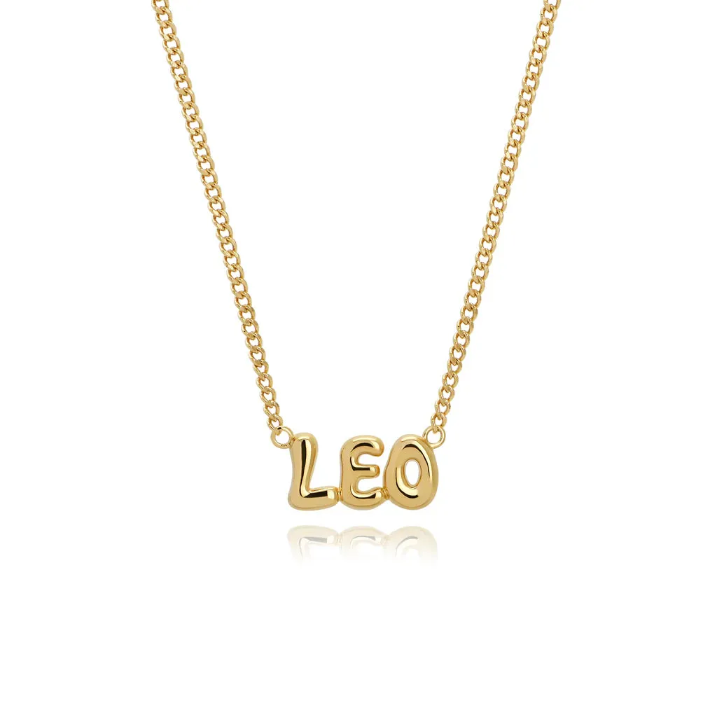 Mod   Jo Cosmo Bubble Zodiac Pendant Necklace - Multiple Options