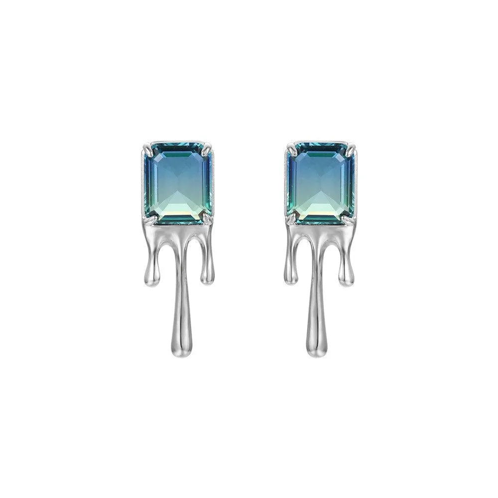 Molten Metal Earrings