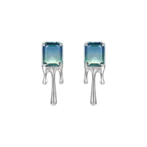Molten Metal Earrings