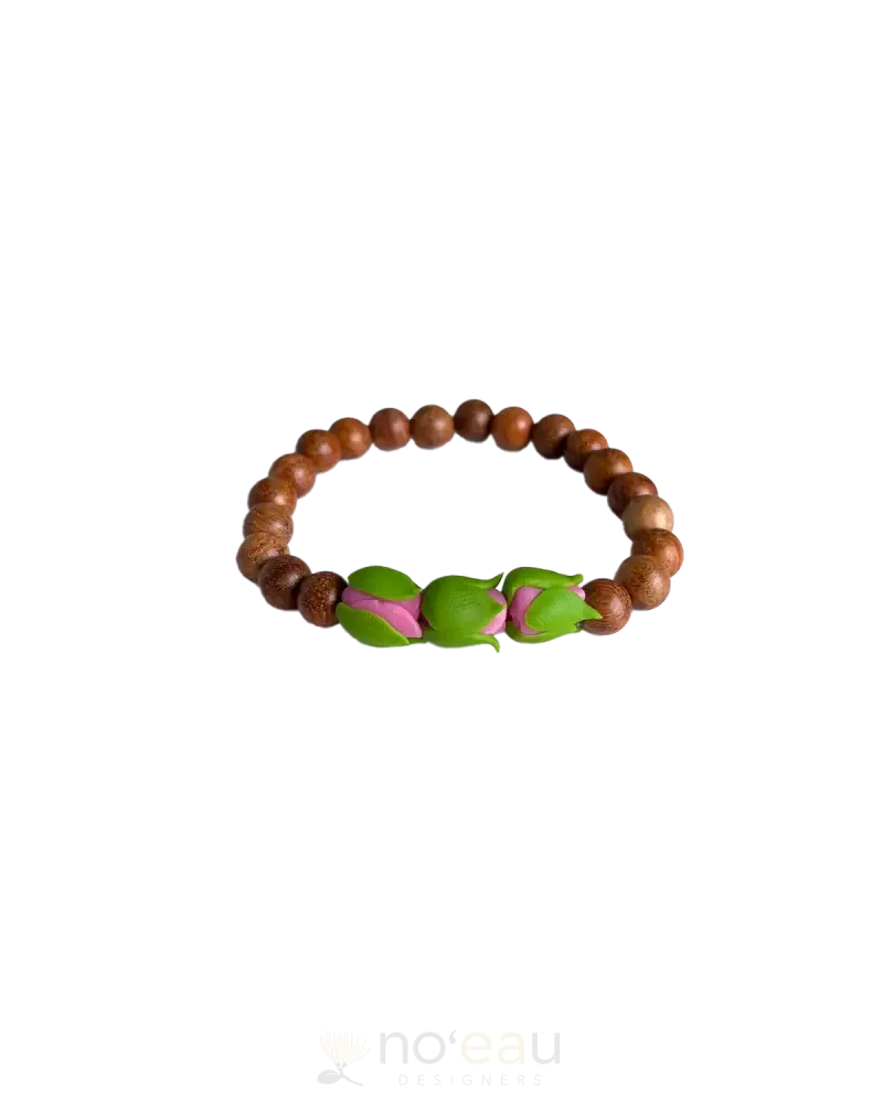 NALEI DESIGNS - ʻIliahi Wooden Bead Bracelet