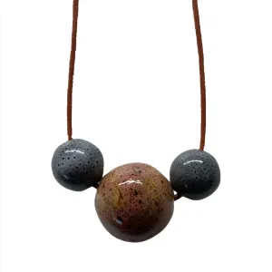 Oceanic Pop of Color Beaded Necklace