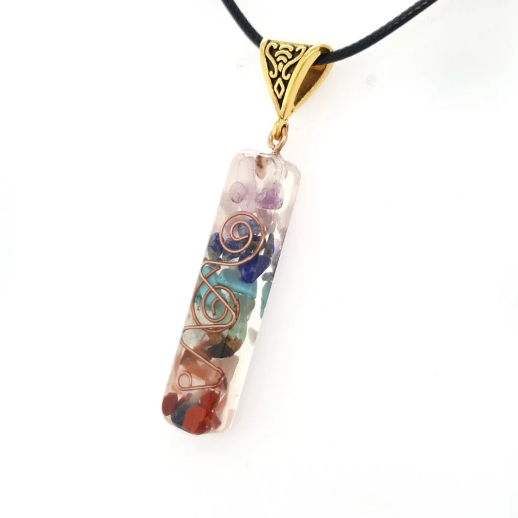 Orgonite Chakra Pendants