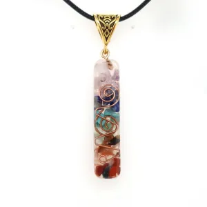 Orgonite Chakra Pendants