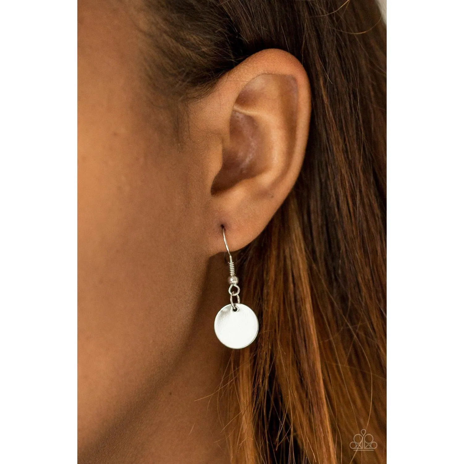 Paparazzi Celebration of Chic White Necklace & Earrings Set