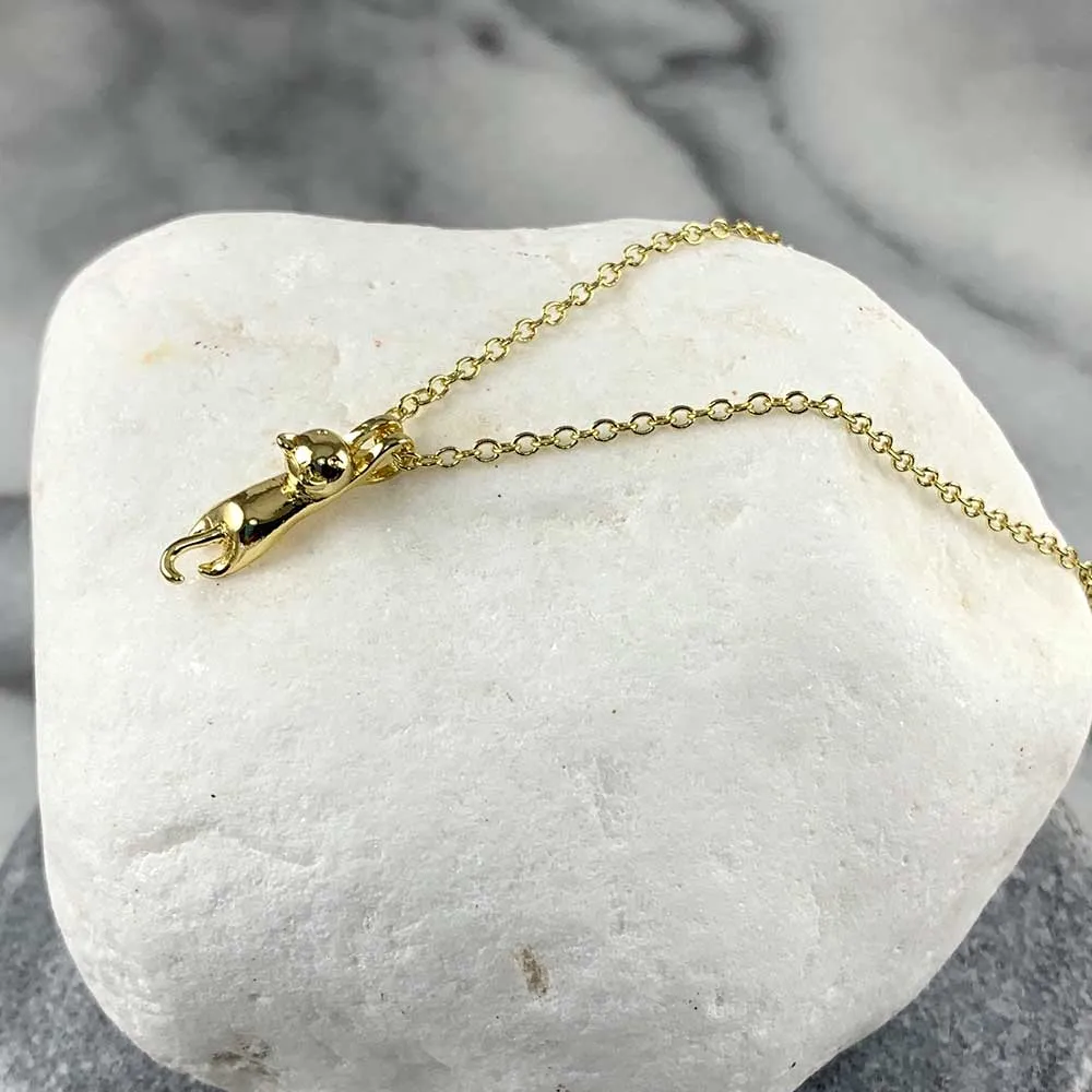 Playful Kitty Necklace