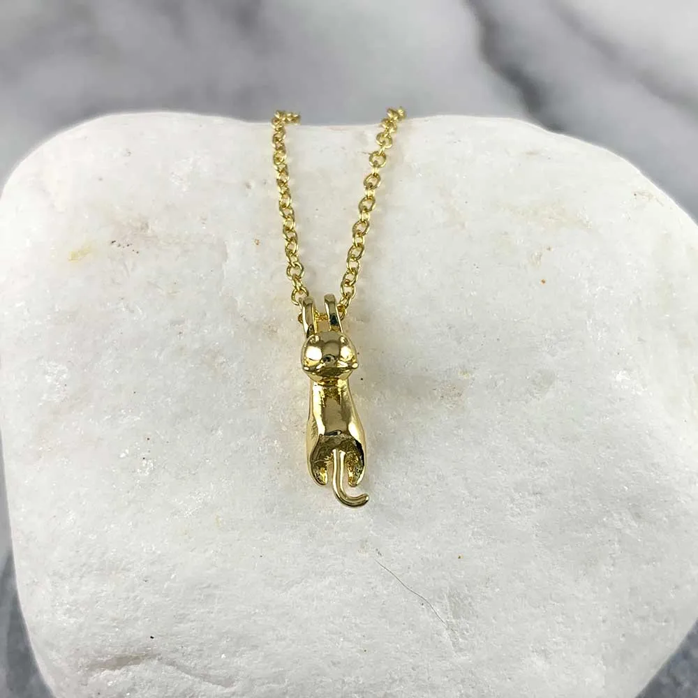 Playful Kitty Necklace