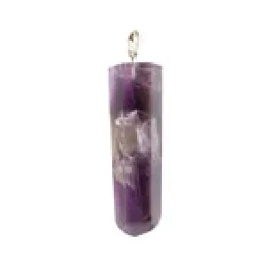 Polished Point Pendant - Amethyst