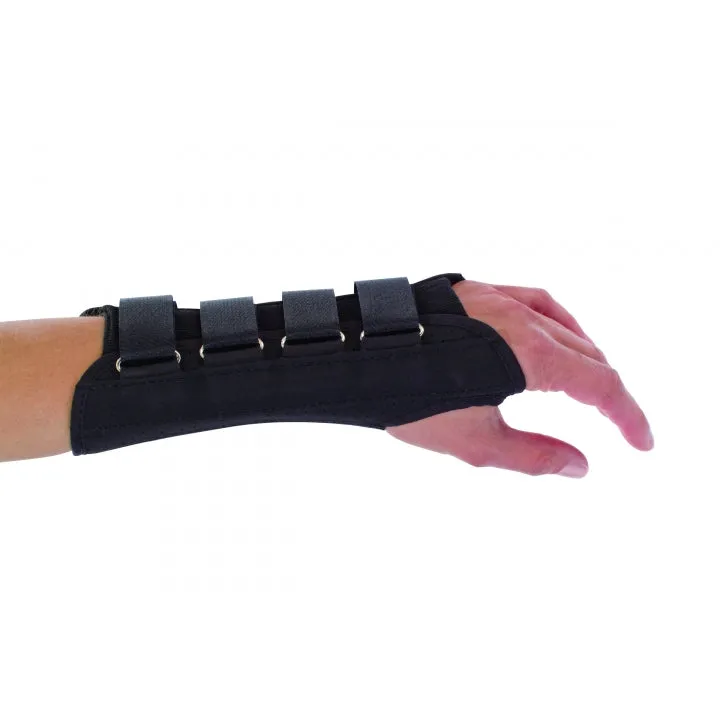 PROCARE Contoured Cotton Right Hand Wrist Splint , Small, 1 Each, Black