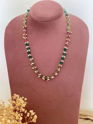 Pumpkin Shape Beads With Hand Crafted Guchi Puaai