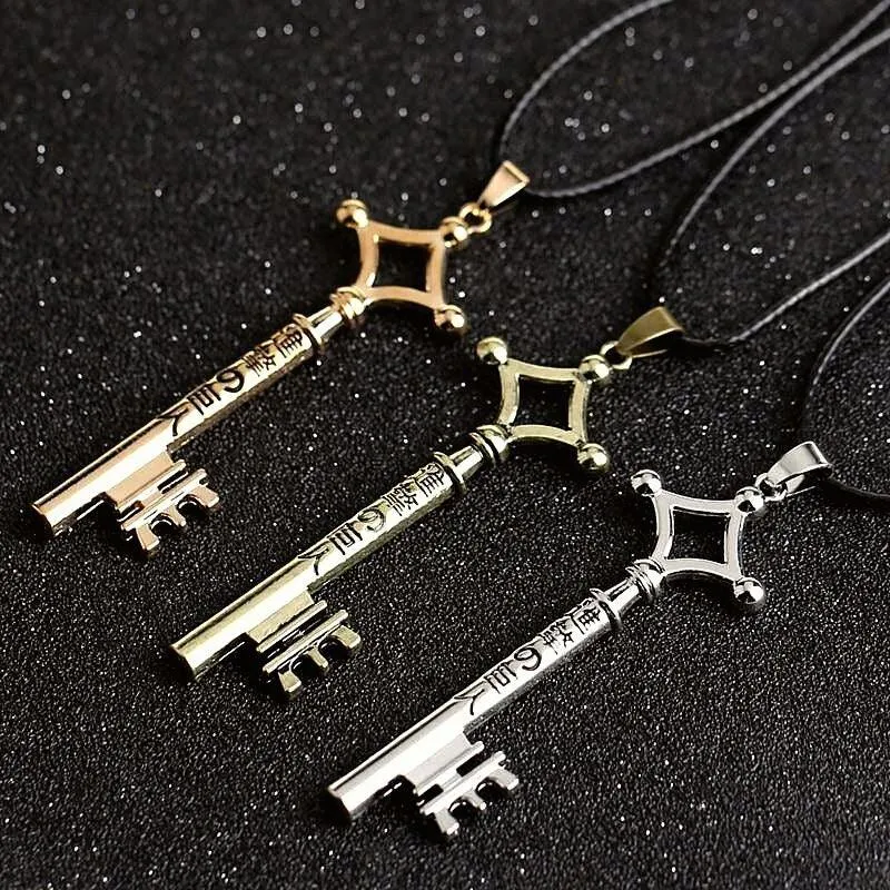 "KEY TO THE PAST" - Eren Yeager Necklace | 3 options - AOT Anime