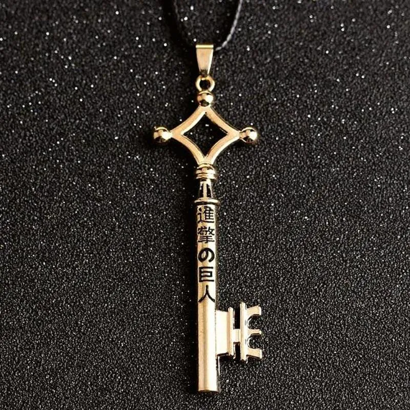 "KEY TO THE PAST" - Eren Yeager Necklace | 3 options - AOT Anime