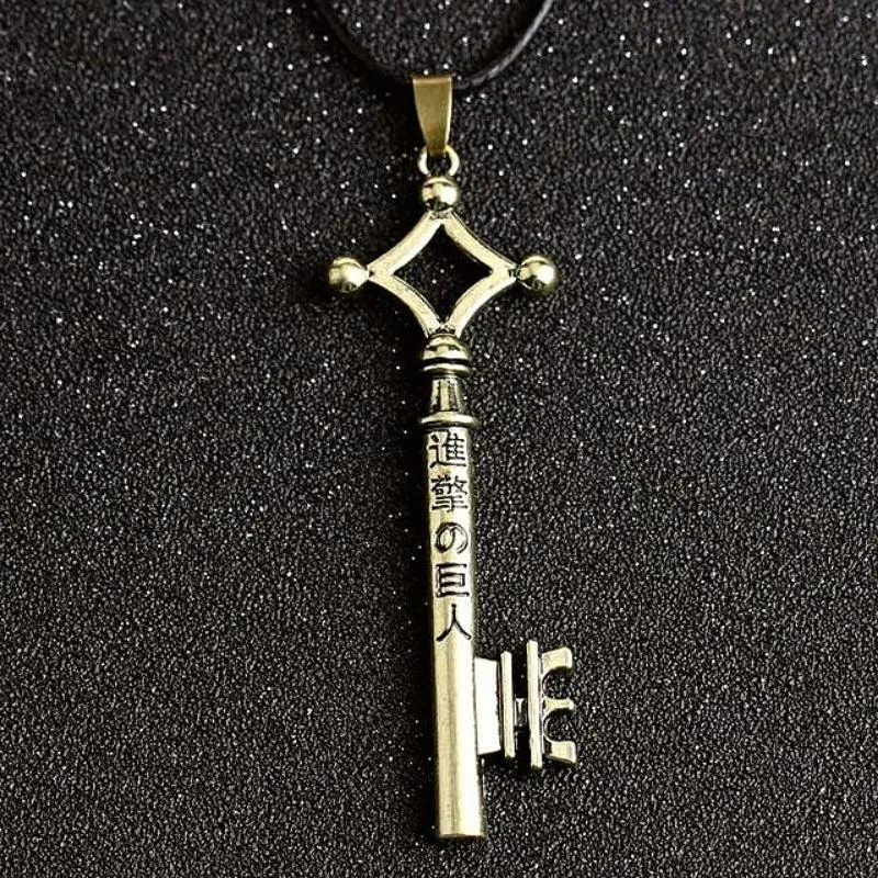 "KEY TO THE PAST" - Eren Yeager Necklace | 3 options - AOT Anime