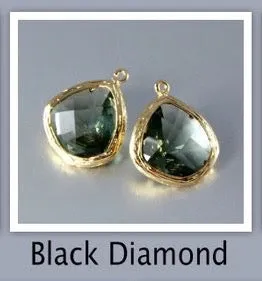 "Passion" - Red Cubic Zirconia Earrings - More Colors Available