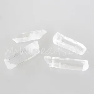 Raw crystal quartz pendants crystal (4)