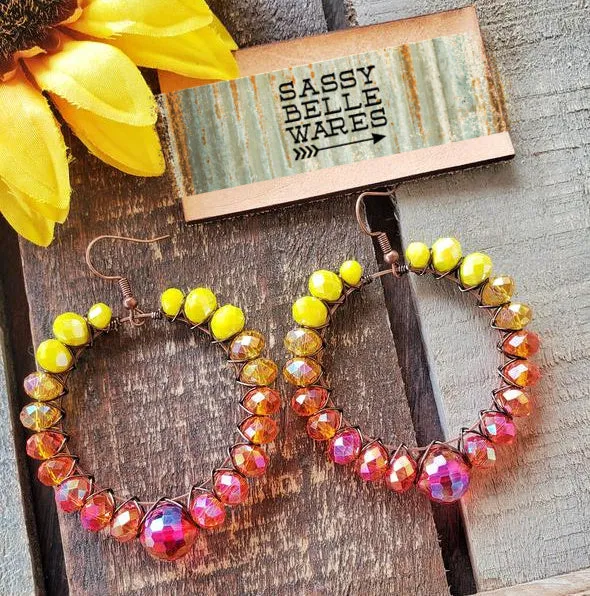 Ring of Fire Earrings