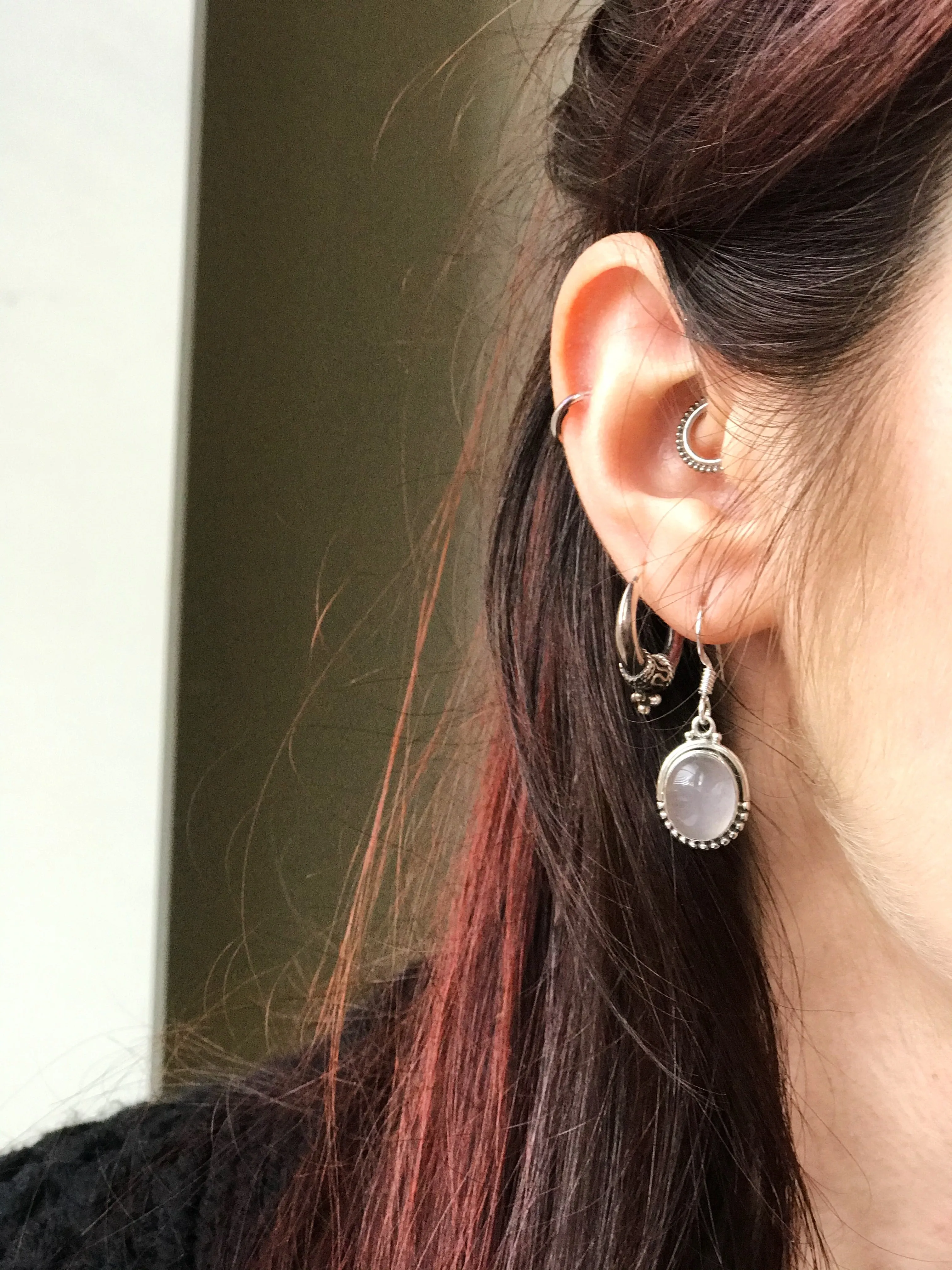 Rose Quartz Gala Earrings