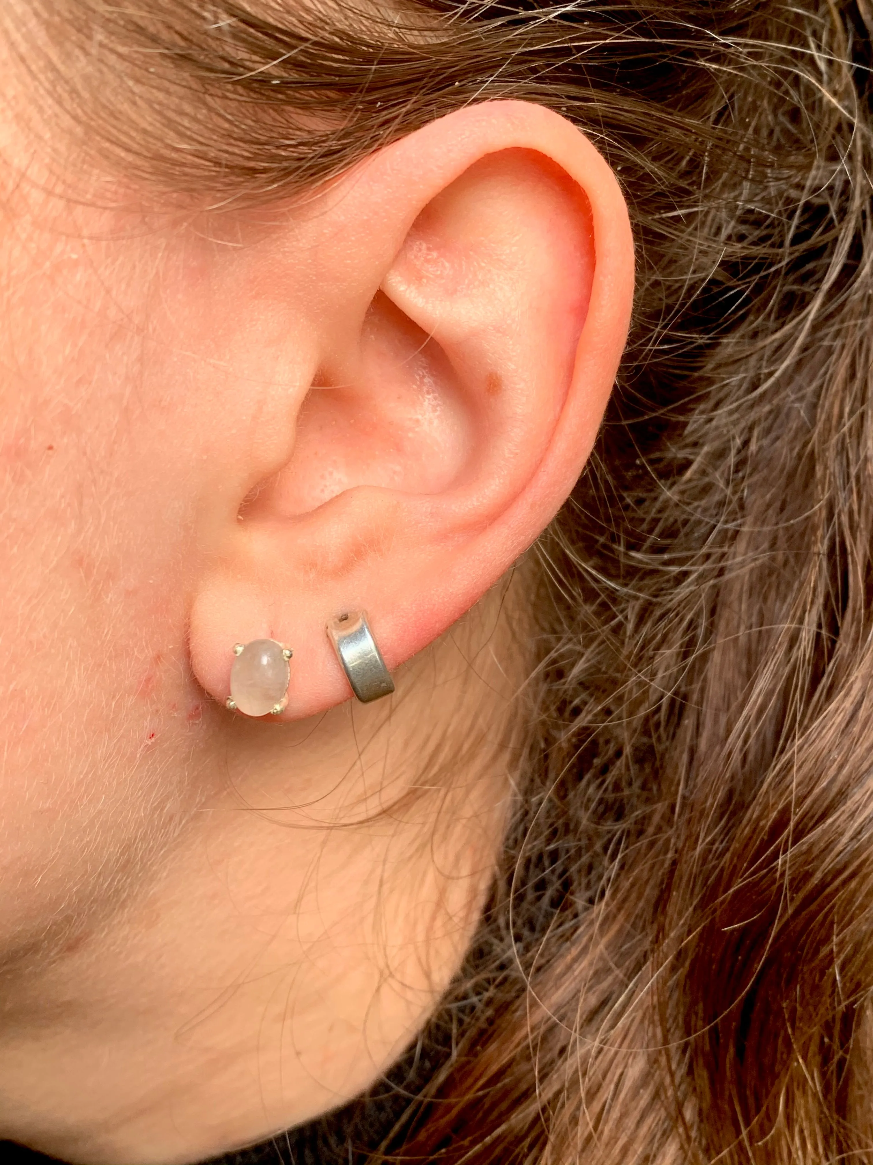 Rose Quartz Sanaa Studs