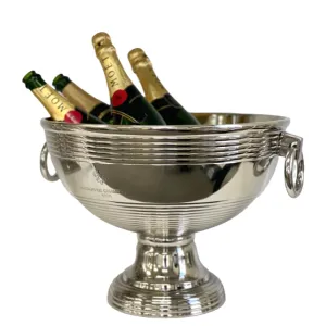 Round Ribbed Cuvee Ice Bucket