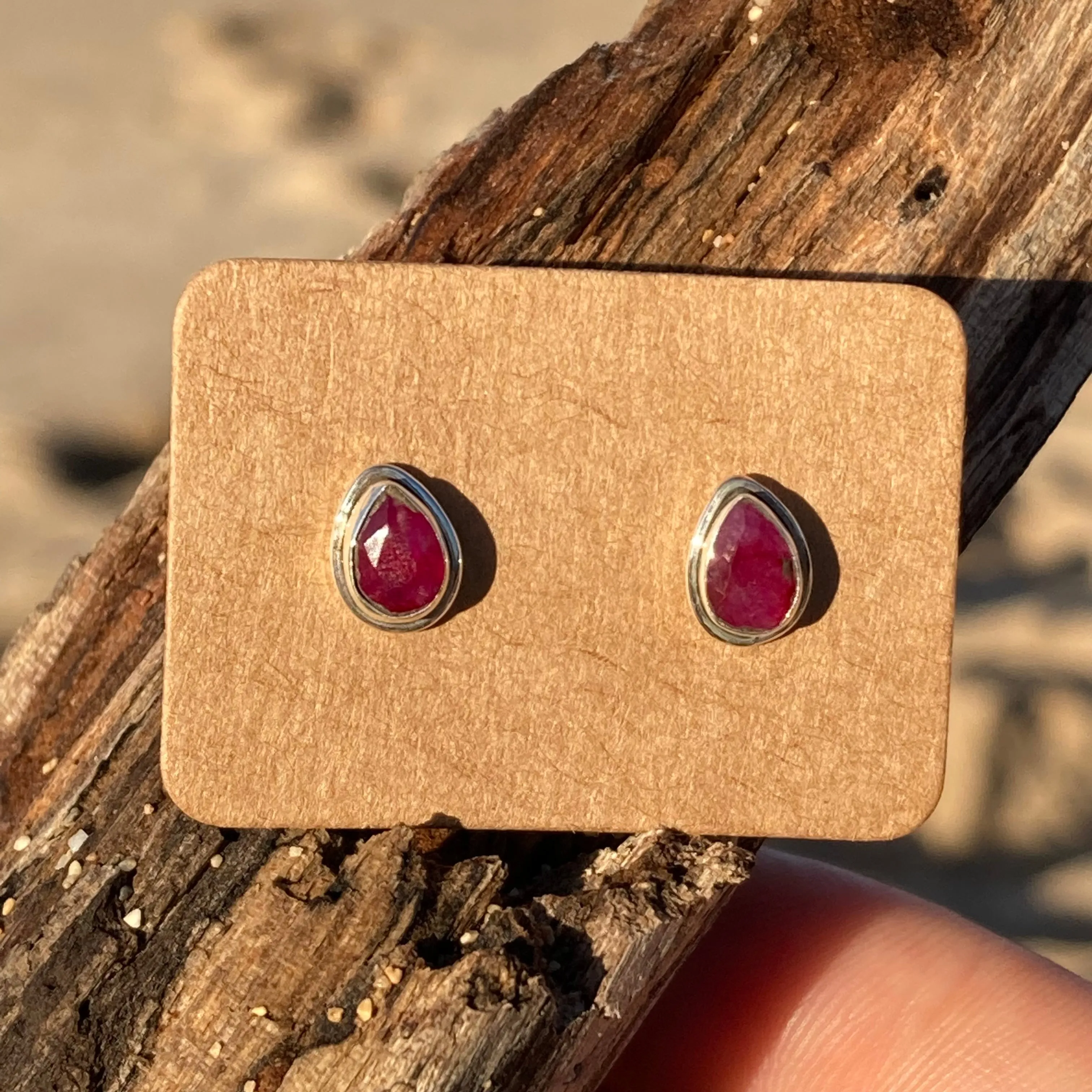 Ruby Earrings
