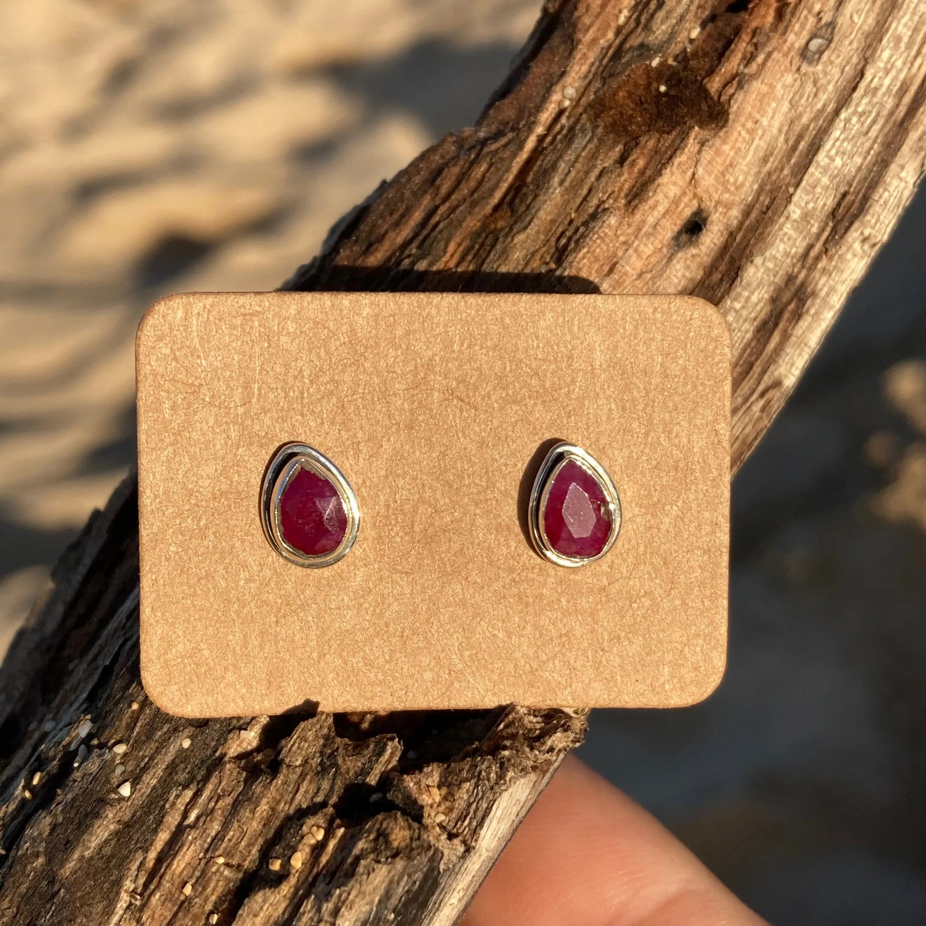 Ruby Earrings