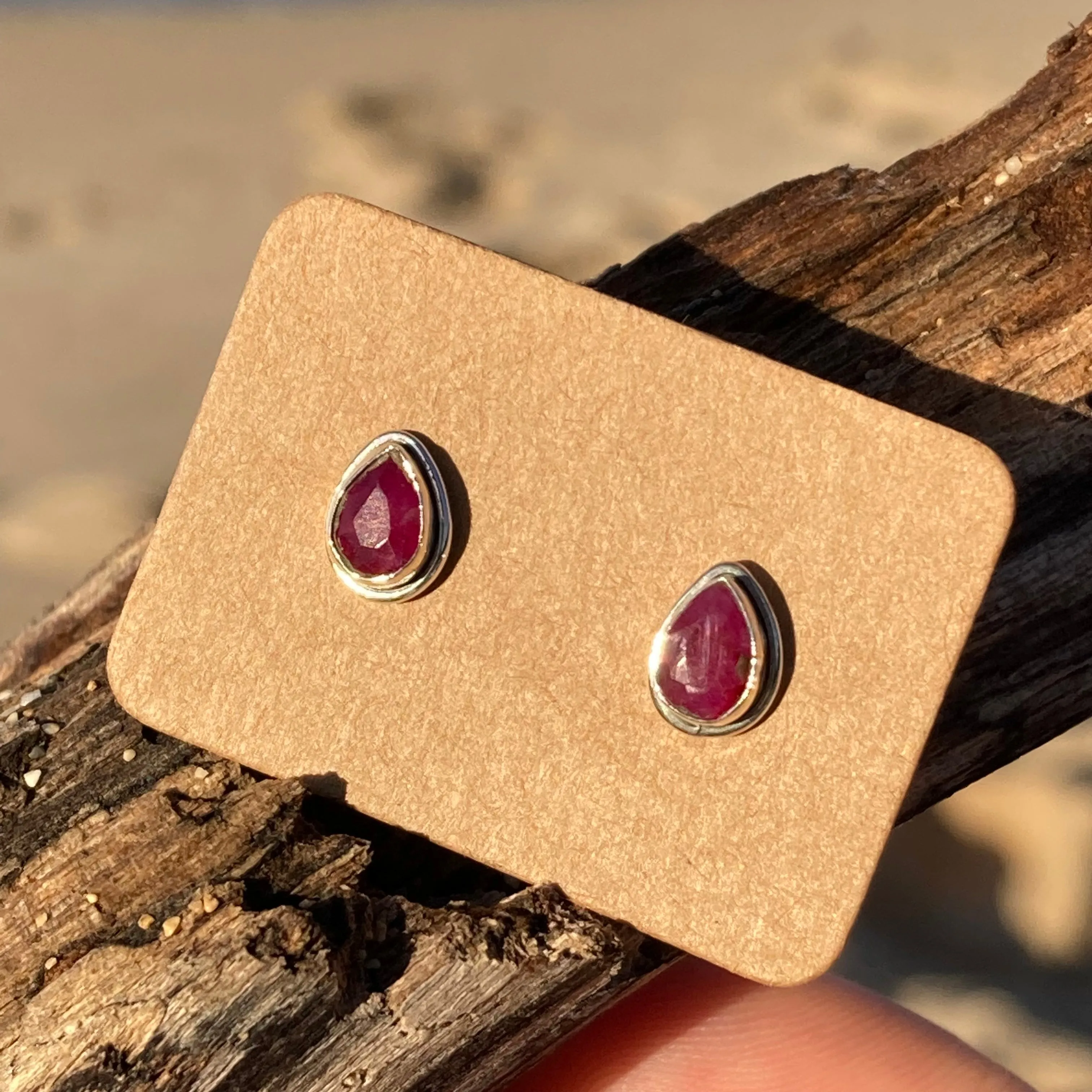 Ruby Earrings