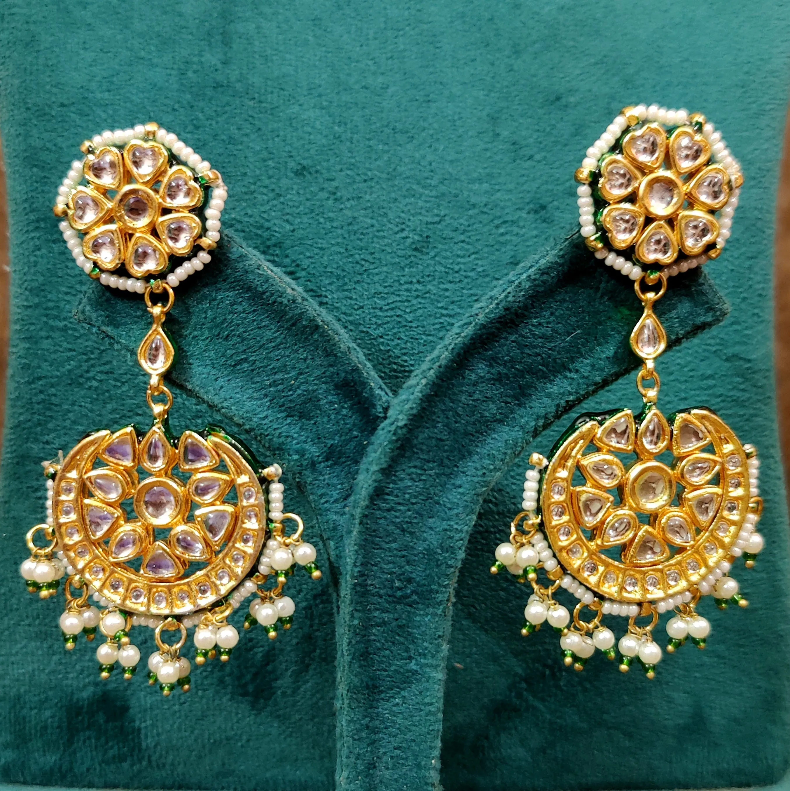 RUBY KUNDAN MEENAKARI SEMI PRECIOUS CHOKER SET