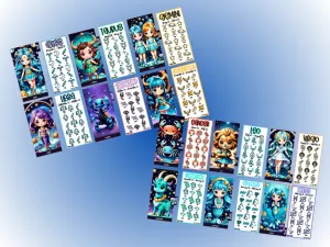 Savings Challenge | Zodiac Theme | Set of 24