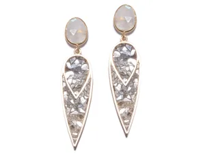 SHANA GULATI HORA EARRINGS GOLD