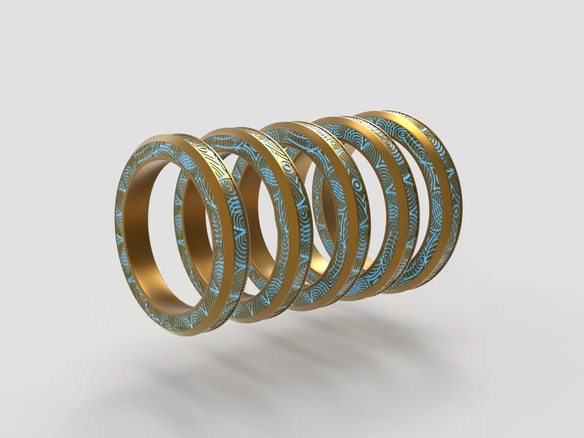 Shang Chi Rings STL