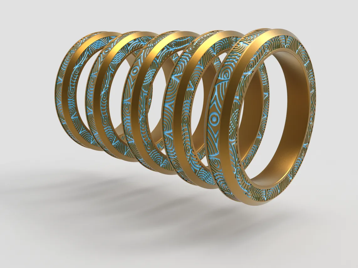 Shang Chi Rings STL
