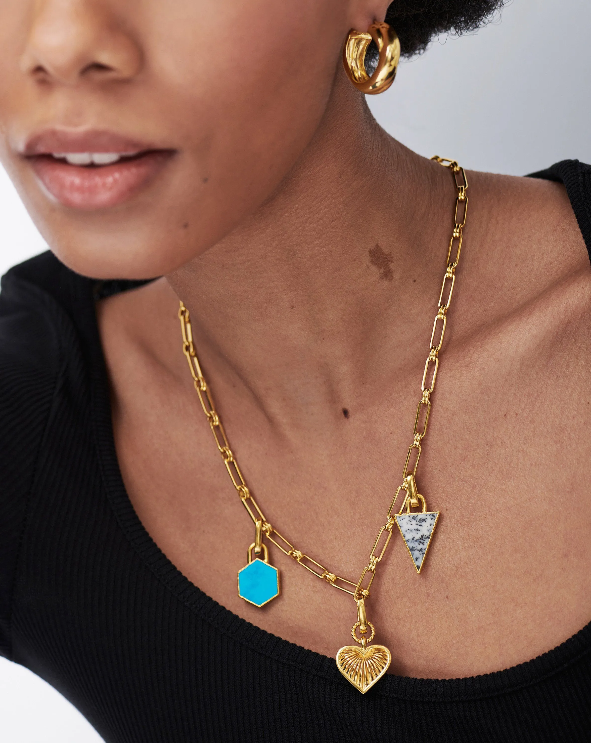 Shape Of Your Heart Charm Necklace