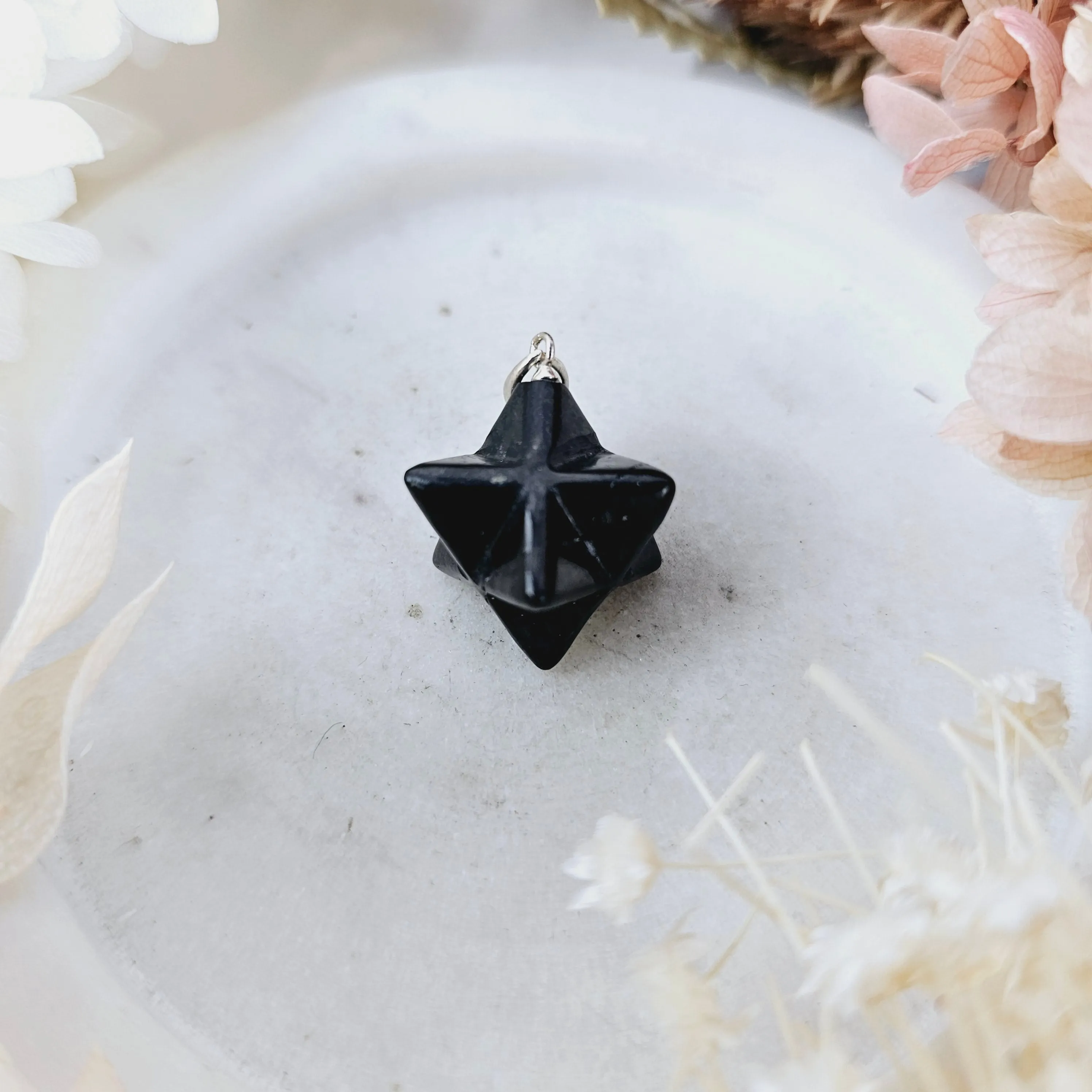 Shungite Merkaba Pendant