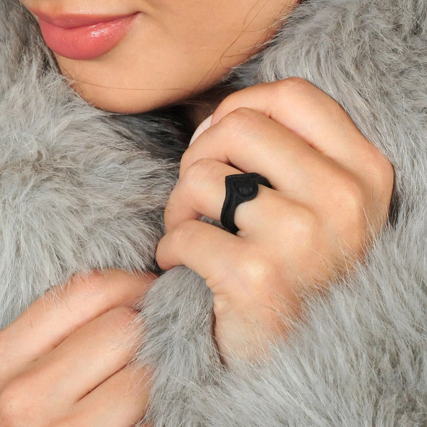 Silicone Pear Diamond Rings - 2 Pack, Stylish Design, Common Colors, U.S. Patent
