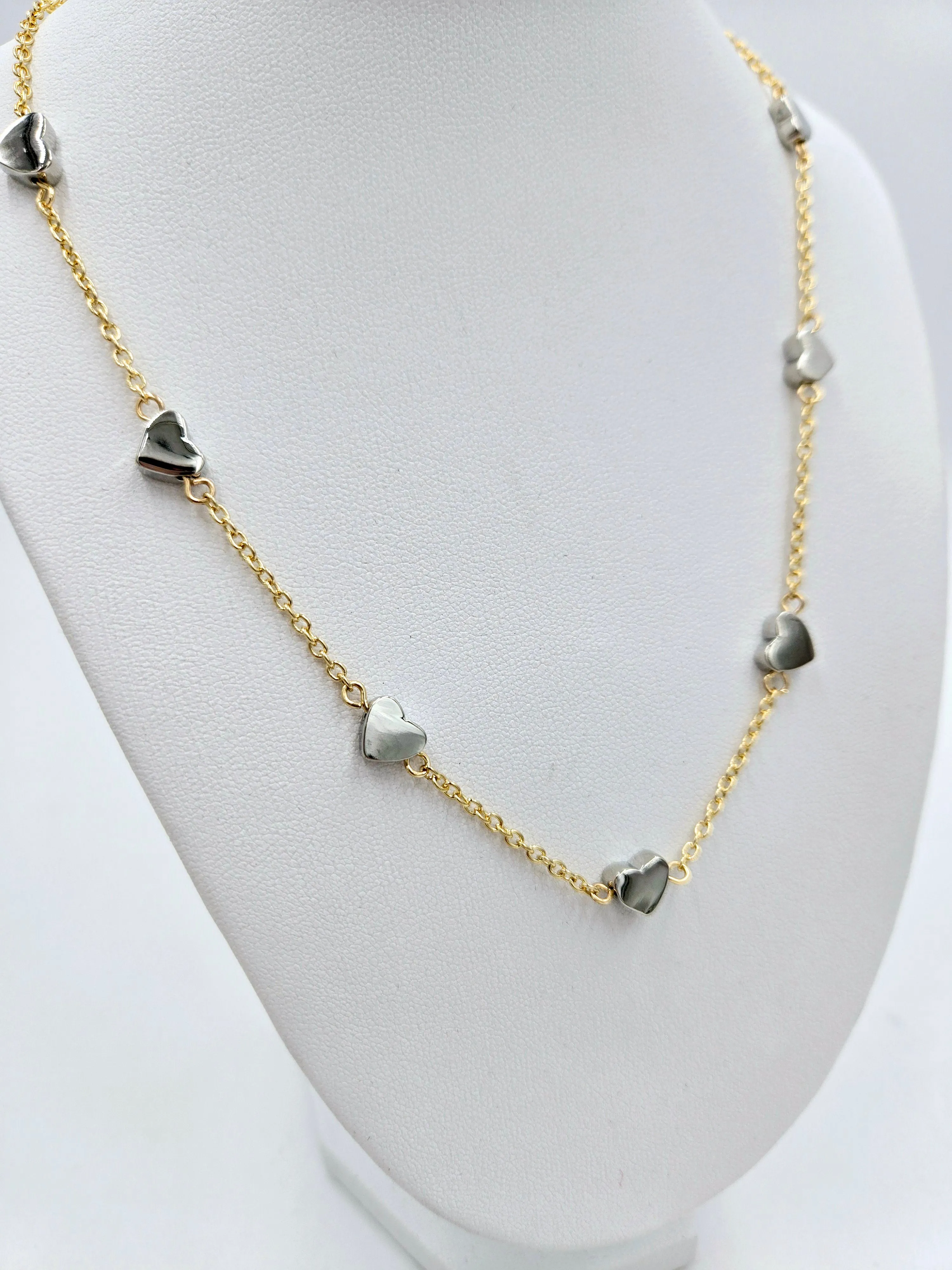 Silver Sweetheart Necklace
