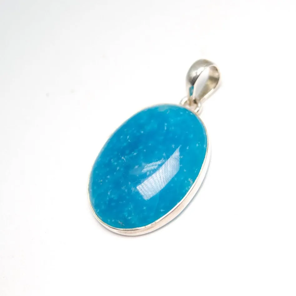 Smithsonite Oval Pendant